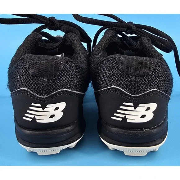 New Balance Little Kids Baseball Cleats Sz 11 Black Junior All-Star Tee Ball - Picture 5 of 8